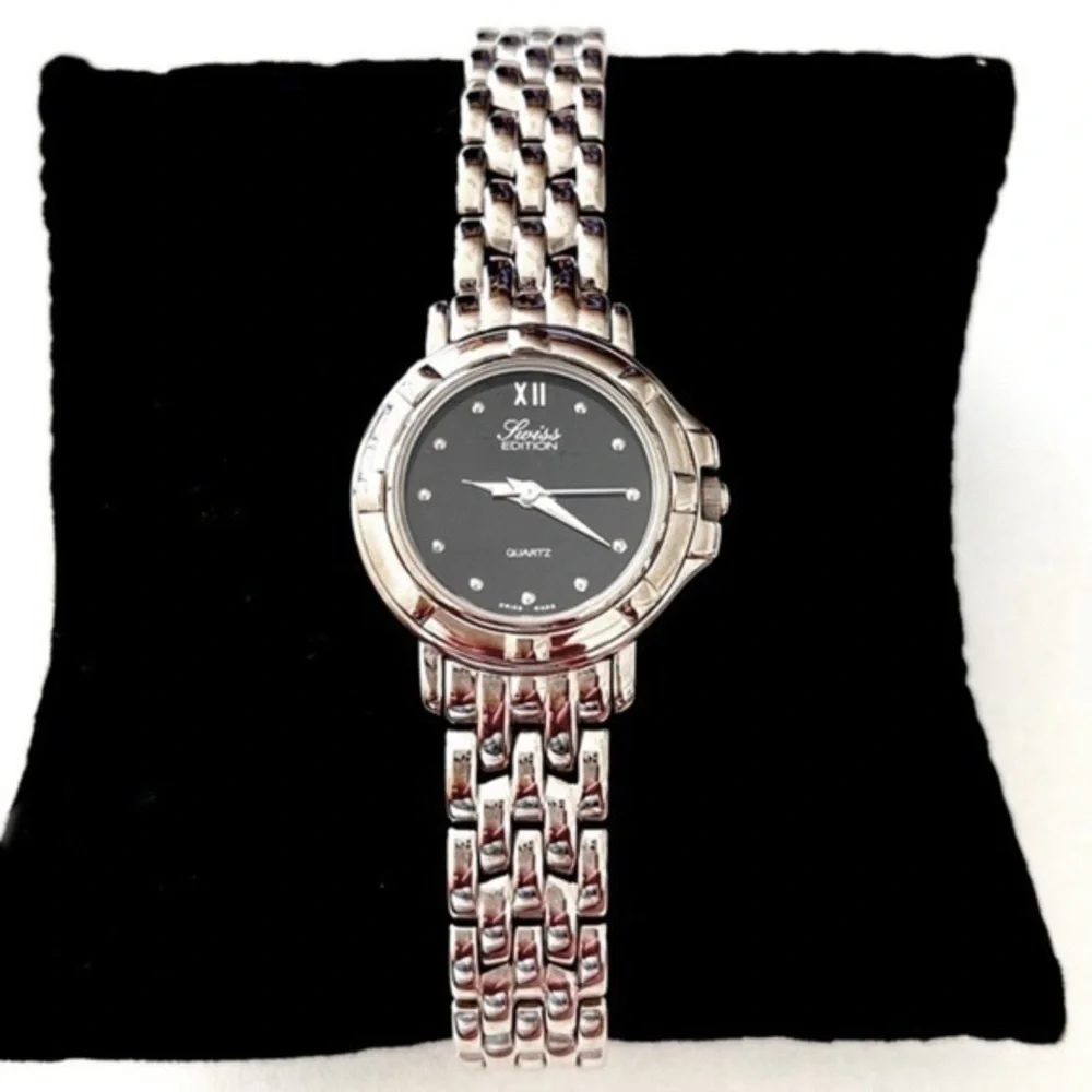 Stainless Steel Swiss Edition Watch!